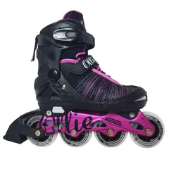 OLLIE - PATINES EN LINEA SEMIPROFESIONAL FUCSIA M 34-37