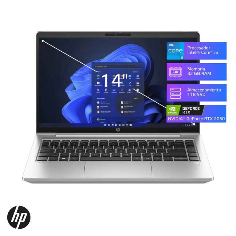 Laptop ProBook 440 G10 Core i5-1335U 32GB, SSD 1TB, RTX 2050, 14" FHD, Windows 11 (9P2Y7LA)
