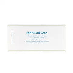 GENERICO - Esponja de Gasa Estéril Absorbente de 10 X 10 CM CAJA 50 UND