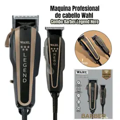 WAHL - Máquina Profesional De Cortar Cabello Combo Barber