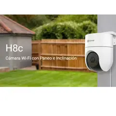 EZVIZ - CÁMARA WIFI H8C 2MP 1080P AUDIO BIDIRECCIONAL VISION PANORAMICA