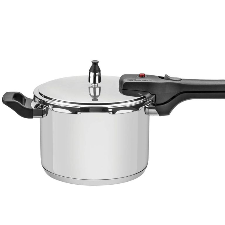 Olla a Presión Brava en Acero Inoxidable con Fondo Triple 22 cm 6 L