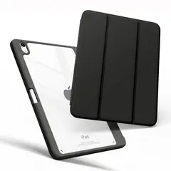 GENERICO - Funda Case Híbrido para iPad Air 11 Pulgadas M2 M3 (2024 - 2025)- Black