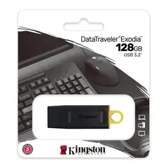 KINGSTON - MEMORIA USB 128GB 3.2 EXODIA