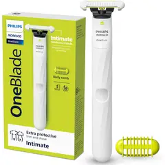 PHILIPS - Rasuradora OneBlade Cuerpo + Zona Íntima