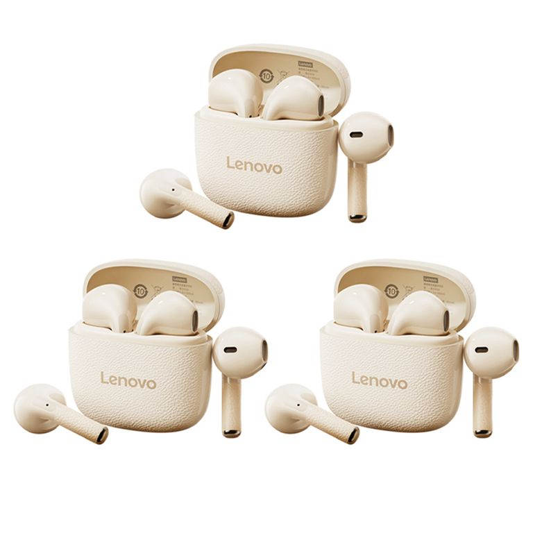 Set 3 Audífonos Clip TA166 TWS Bluetooth 54 Blanco