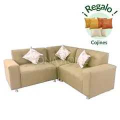 GENERICO - Sofá Seccional Tokio en L- Beige