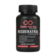 ALKALINE CARE - Resveratrol Complex (1500mg) 100 cápsulas