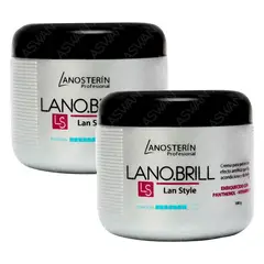 LANOSTERIN - PACK DE 2 CREMA DE PEINAR LANOBRILL 180GR -