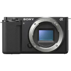 SONY - ZV-E10 Sin Espejo Cámara Solo Cuerpo (Sin Caja Original) - Negro