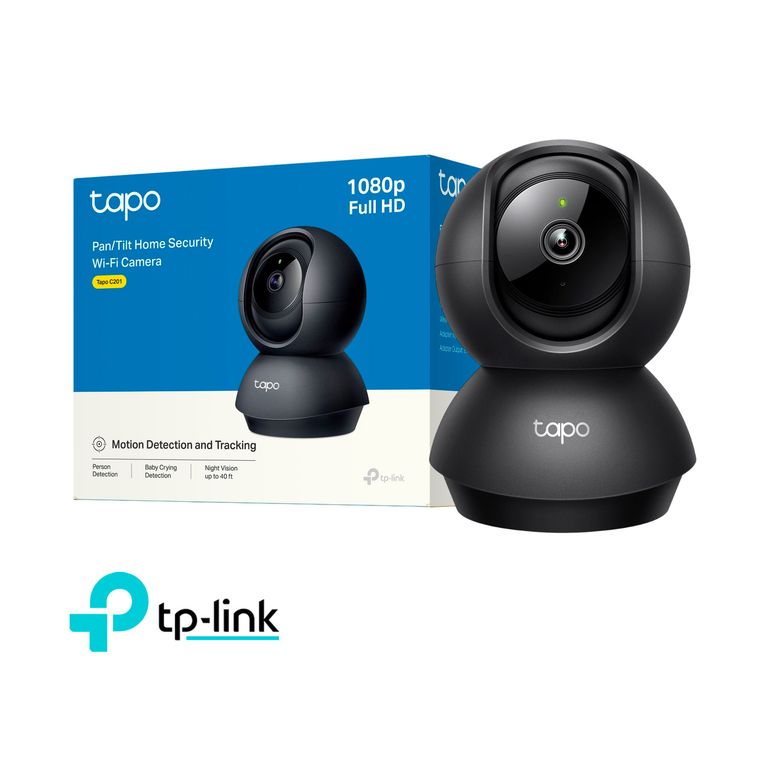 Cámara Seguridad Tp-Link Tapo C201 Full HD 2MP Detección llanto Audio Bidireccional