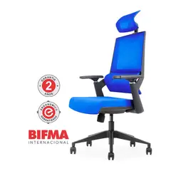 OFIDEAS - Silla Giratoria Ergonómica Presidente One Plus Color Azul