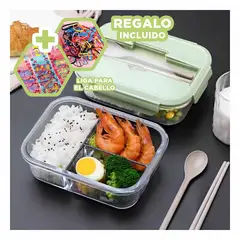 GENERICO - Pack4 Taper de Vidrio para Oficina 3div Ve Y+Ligas de Regalo