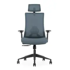 OFIDEAS - Silla Ergonómica Presidente Boston Brazo 3D Color Gris