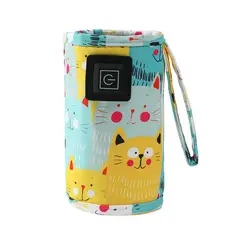 VATYERTY - Calentador agua y leche USB bolsa térmica cochecito viaje 1