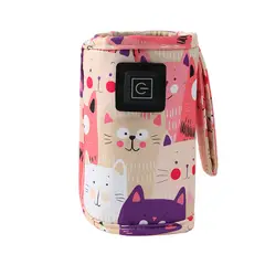 VATYERTY - Calentador agua y leche USB bolsa térmica cochecito viaje 2