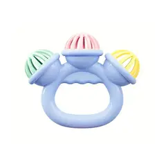 VATYERTY - Juguetes para bebés de 0 a 1 años Campana de tres cabezas 1