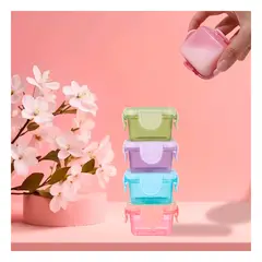 GENERICO - Pack12 Set Mini Tapers Multicolor para Uso Diario 4pza