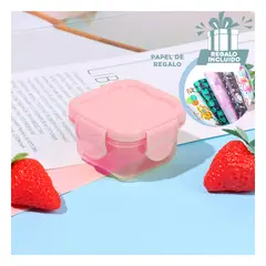 GENERICO - Pack12 Set Mini Tapers para Comida 4pza Y+Papel de Regalo