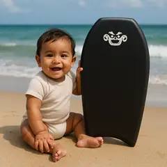 LUCALAND - Bodyboard Dharma para bebés rojo - negro 20