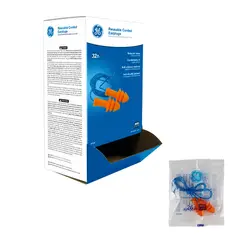GENERAL ELECTRIC - Tapones Auditivos Reutilizables con Cordón 100 pares