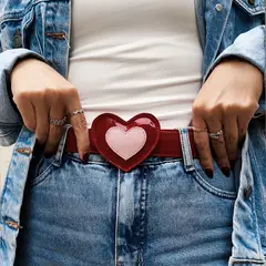 IRISABA - CINTURÓN DE CUERO PARA MUJER AMORETTE