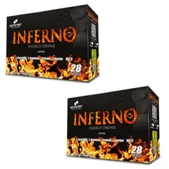 WINNER NUTRITION - QUEMADOR 2 CAJAS INFERNO 28 SACHETS C/U MARACUYÁ