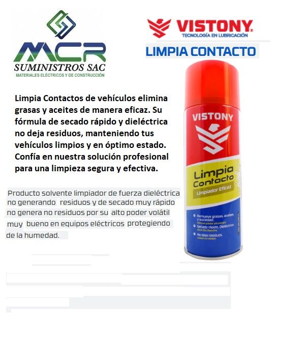 LIMPIA CONTACTO X CAJA DE 12UND DE 296ML