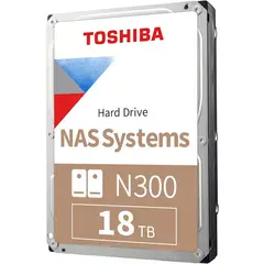 TOSHIBA - Disco Duro N300 18TB NAS 3.5 HDWG51JXZSTA