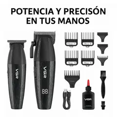 SEISA - Maquinas Cortadora Cabello Profesional VGR V-640 Barberia