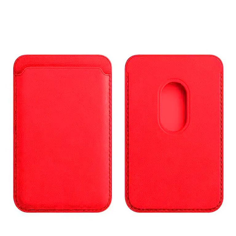 Tarjetero Magnético MagSafe para iPhone - Rojo