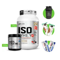 UNIVERSE NUTRITION - ISO WHEY 1,1 KG PROTEINA UN COOKIES + REGALOS