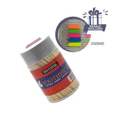 GENERICO - Pack4 Set2 Palitos para Dientes Blanc Y+Banderitas Adhesivas