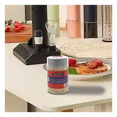 GENERICO - Pack2 Frascos de Palitos con Tapa Negro Y+Ligas de Regalo