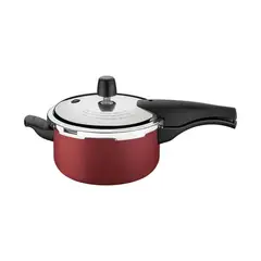 TRAMONTINA - Olla a Presión 24 cm x6Lt Vancouver Rojo