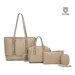 MIA ROSE - SET DE CARTERAS BELISA PARA MUJER- 4 PZS