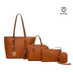 MIA ROSE - SET DE CARTERAS BELISA PARA MUJER- 4 PZS