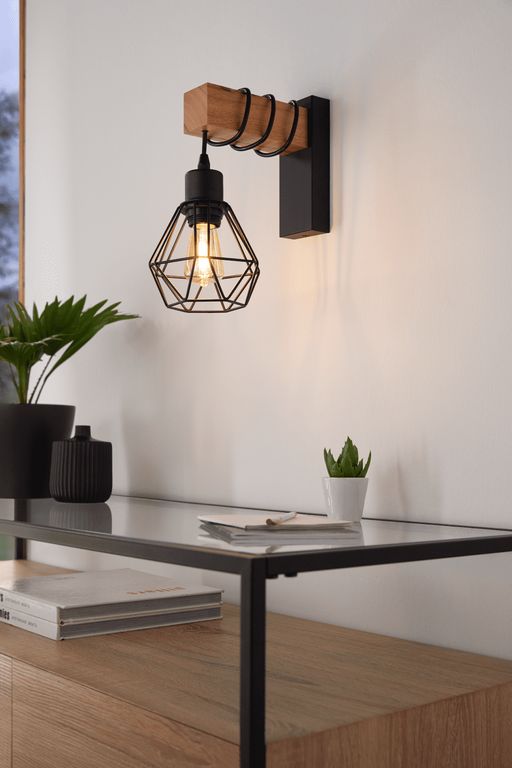 Aplique Lampara de Interior Black Led