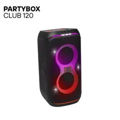 JBL - Parlante Bluetooth Partybox Club 120 de hasta 12 horas - Negro