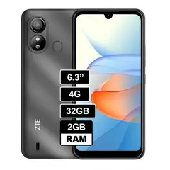ZTE - Celular L220 1GB RAM 32GB NEGRO