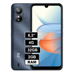 ZTE - Celular L220 1GB RAM 32GB AZUL