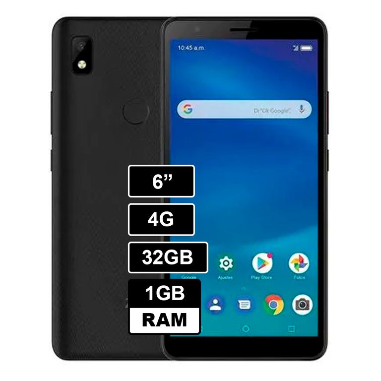 Celular L210 32GB 1GB RAM NEGRO