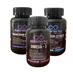 ALKALINE CARE - Omega 3 + Citrato de Magnesio + Citrato de Potasio