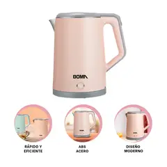 GENERICO - Pack2 Calentador de Agua de 2L en Melon Y+Ligas de Regalo