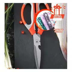 GENERICO - Pack12 Cortador Verduras y Carnes Multiuso Y+Papel de Regalo