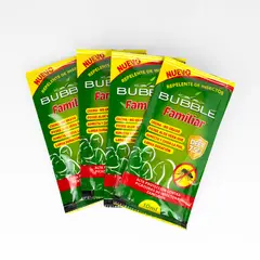 BUBBLE - Repelente de Insectos Familiar SACHET 10 ML CAJA 20 UND