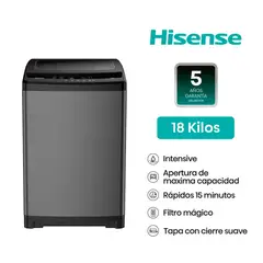 HISENSE - Lavadora 18kg WTW31823UT
