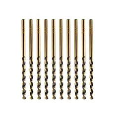 TRUPER - Juego de brocas 3mm 1/8" para metal caja 10 unidades