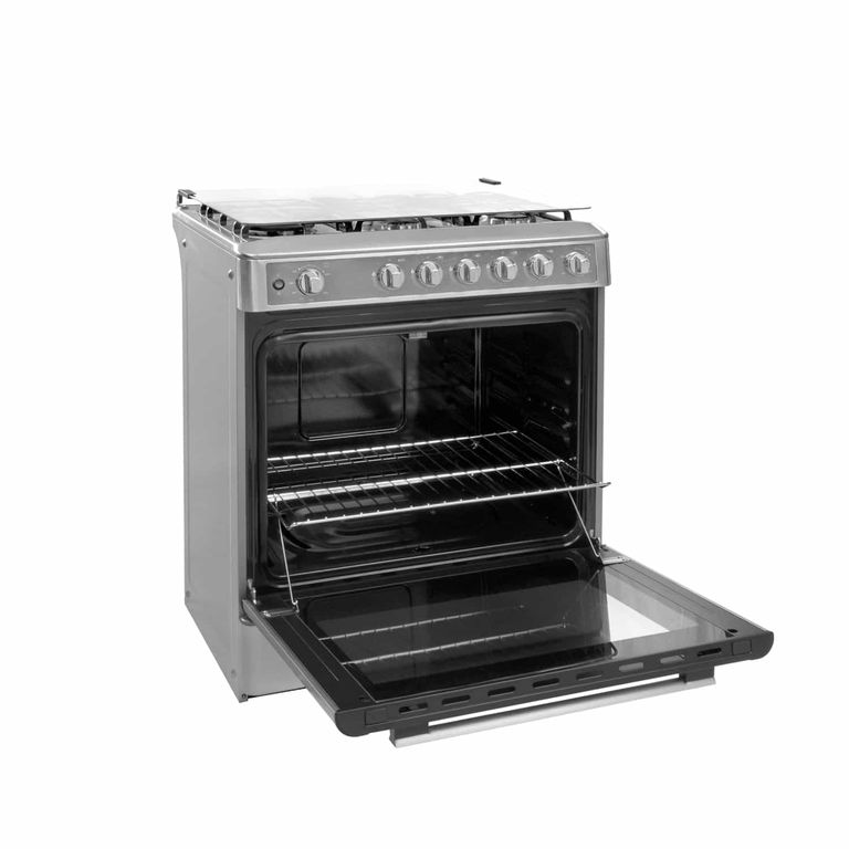 Cocina a Gas MGS30F2LCCWSS-PE 30’’ 5 Hornillas Acero Inoxidable
