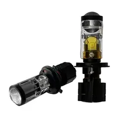 GENERICO - Proyector Led Lupa H4 Dual 16000LM AltaBaja Ventilador